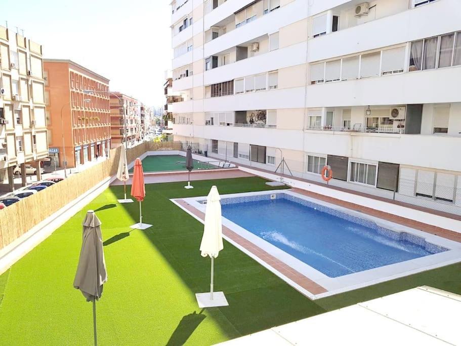 Triana, Lovely Flat+Pool Sevilla Eksteriør bilde